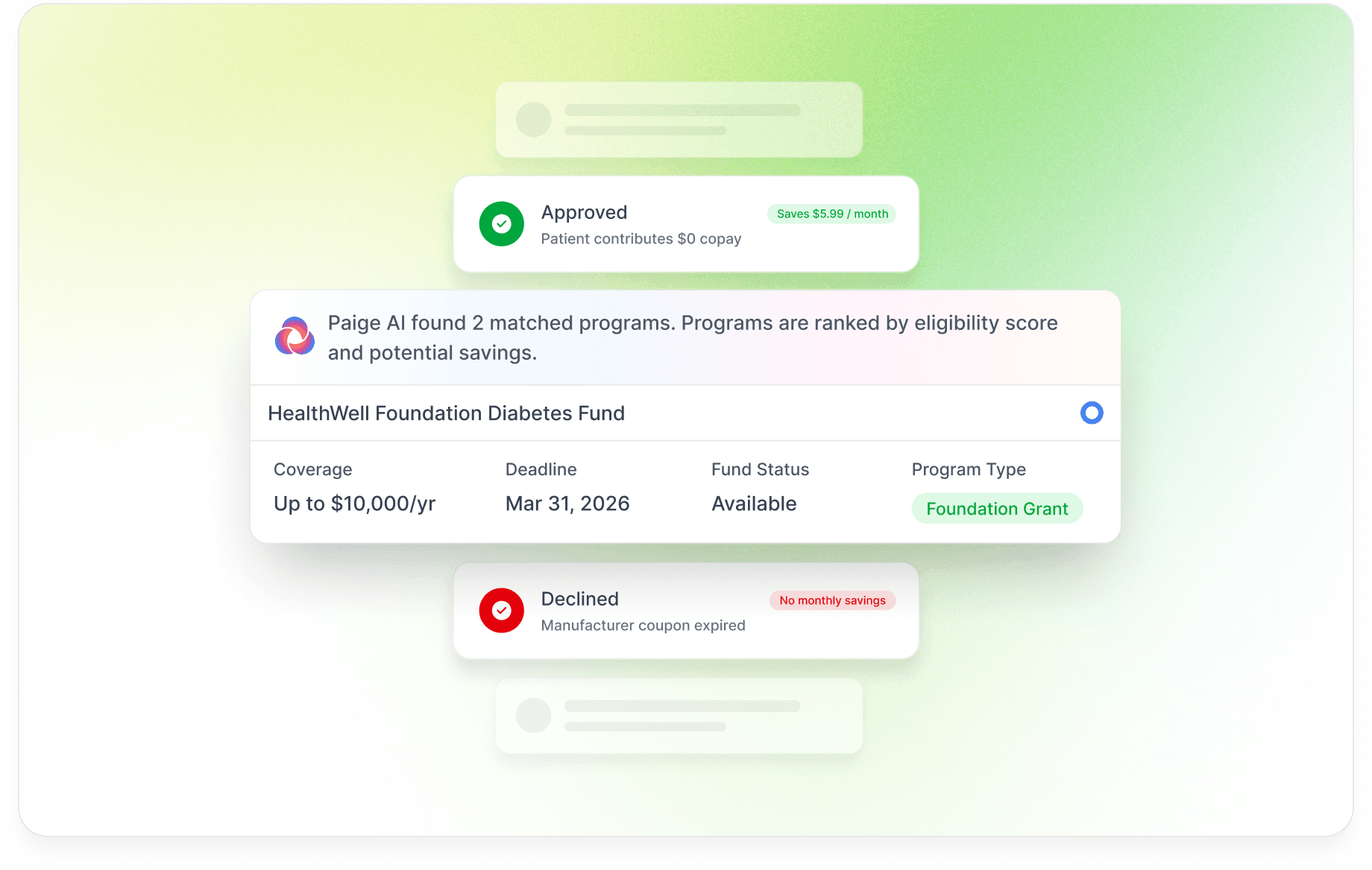 Financial assistance enrollment and discounts